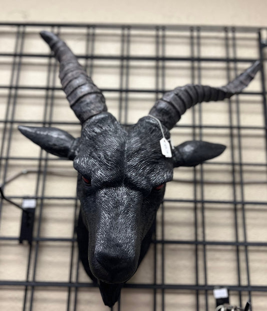 Baphomet Ceremonial Horned Black Sabbatic Goat